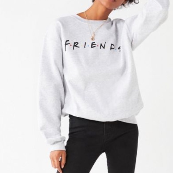 FRIENDS Retro Sitcom Graphic Print Sweatshirt S - Picture 7 of 7